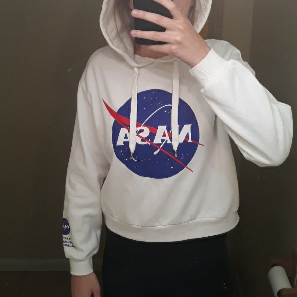 White NASA corp top